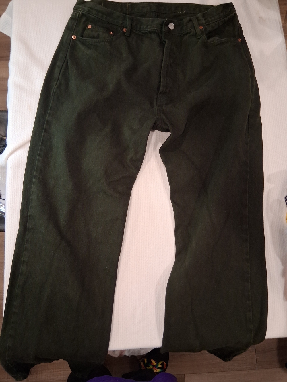 Levi's Dark Olive Green Chino Pants